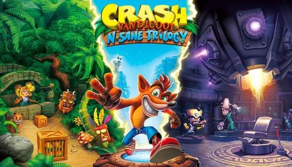 game trẻ em - Crash Bandicoot