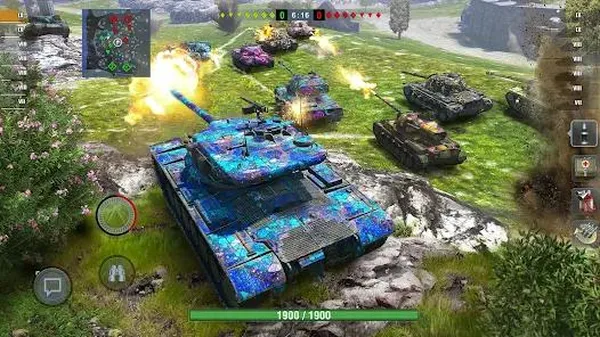 game xe tăng - War of Tanks: PvP Battle